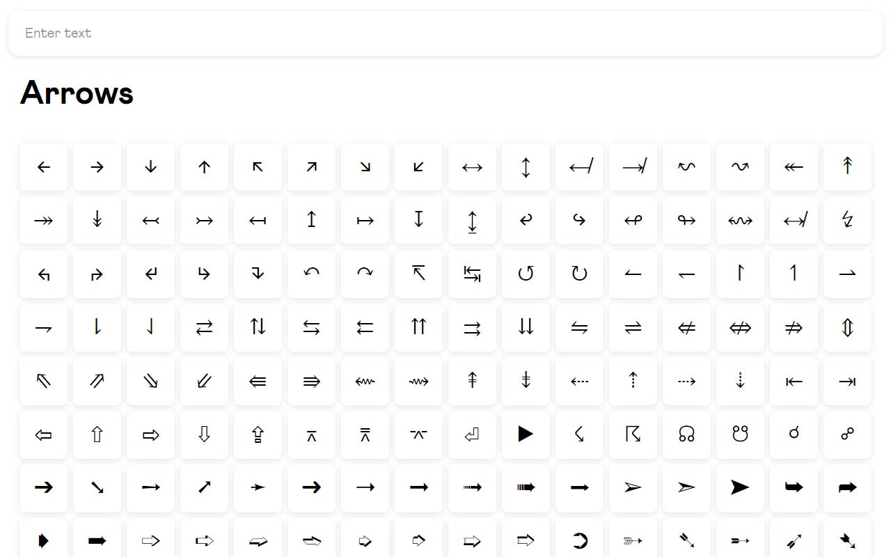 Quickly copy symbols and emojis, as well as generate cool fonts.