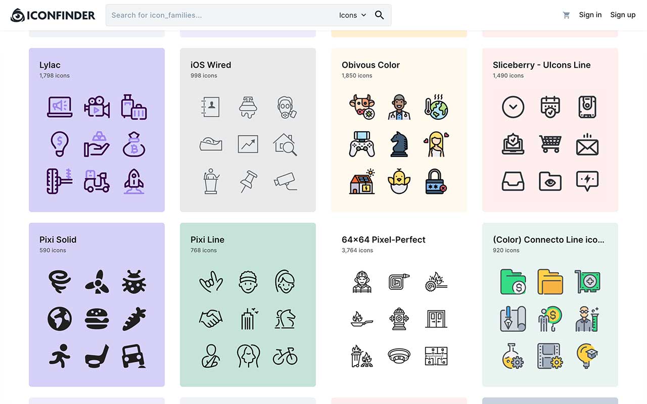 Access millions of high-quality icons, illustrations and 3D assets spanning various categories and styles.