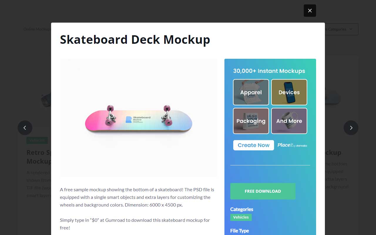 Hundreds of handpicked photorealistic mockups that are free to use for private and commercial purposes.