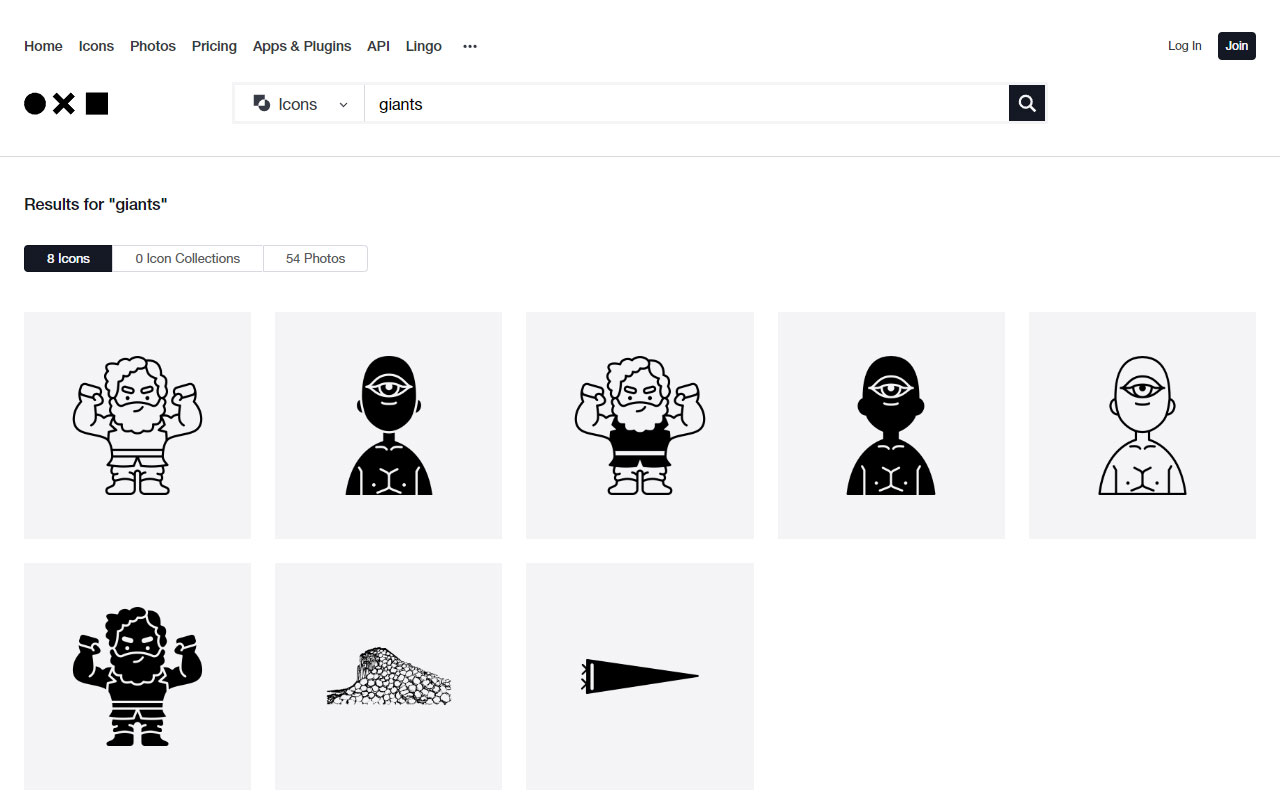 Dive into a kick-ass arsenal of stock icons made by a community of designers from over 120 countries.