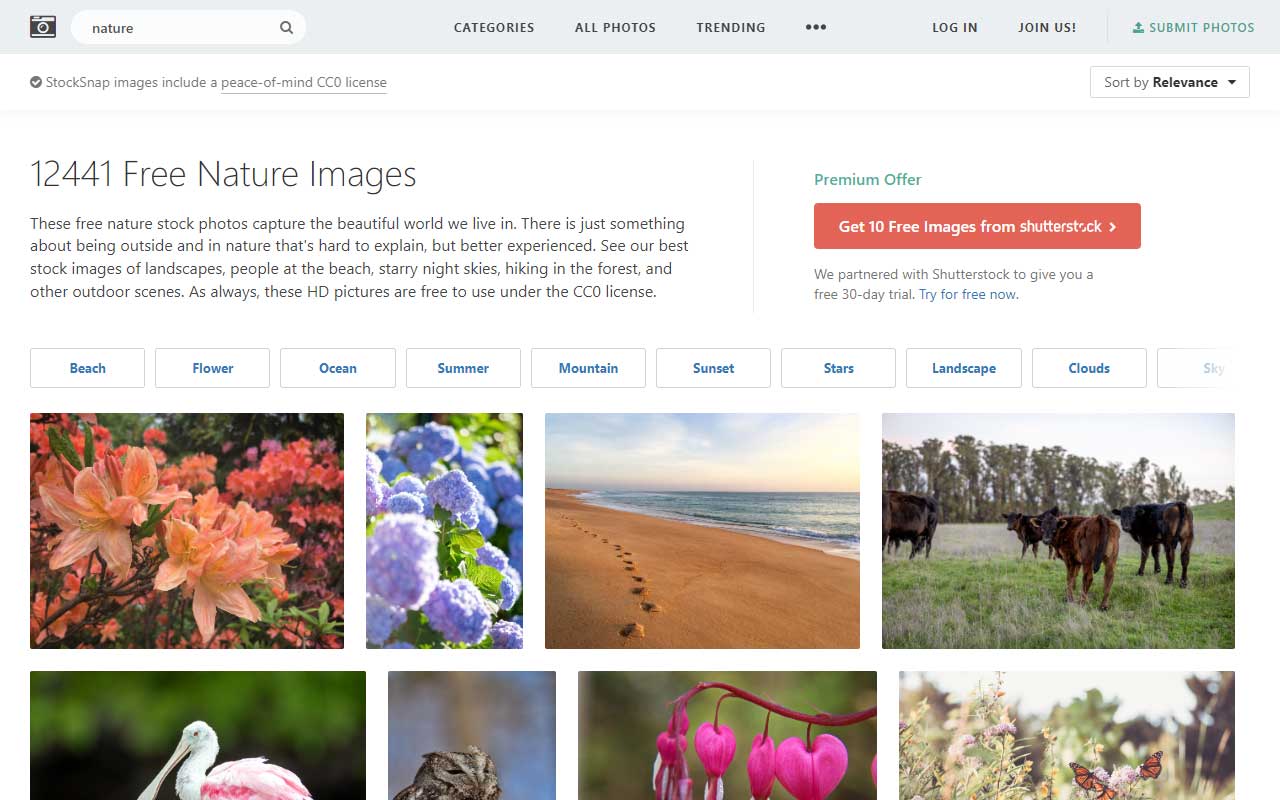 An ever-expanding collection of stock images for free with no attribution required.