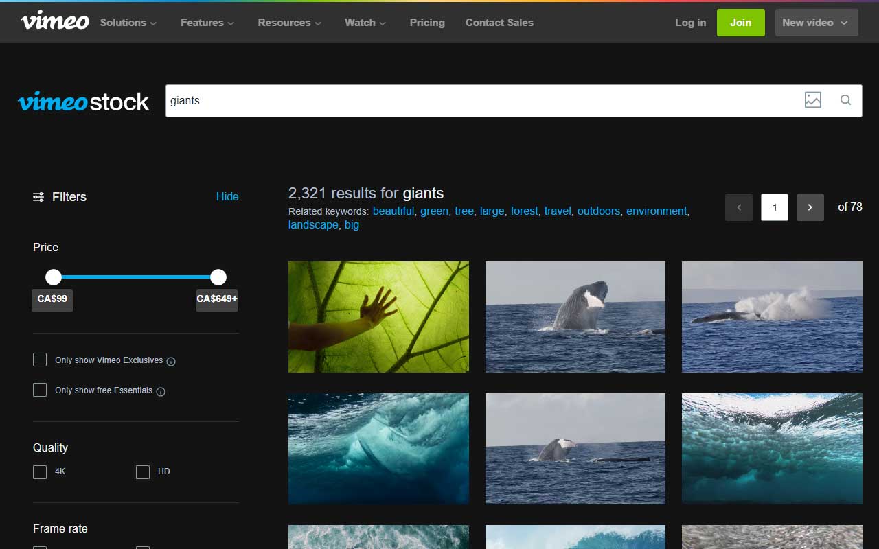 Capture your audience's imagination with Vimeo Stock. An extraordinary source of royalty-free stock videos, curated by top-notch creators. Pay once, use for life.