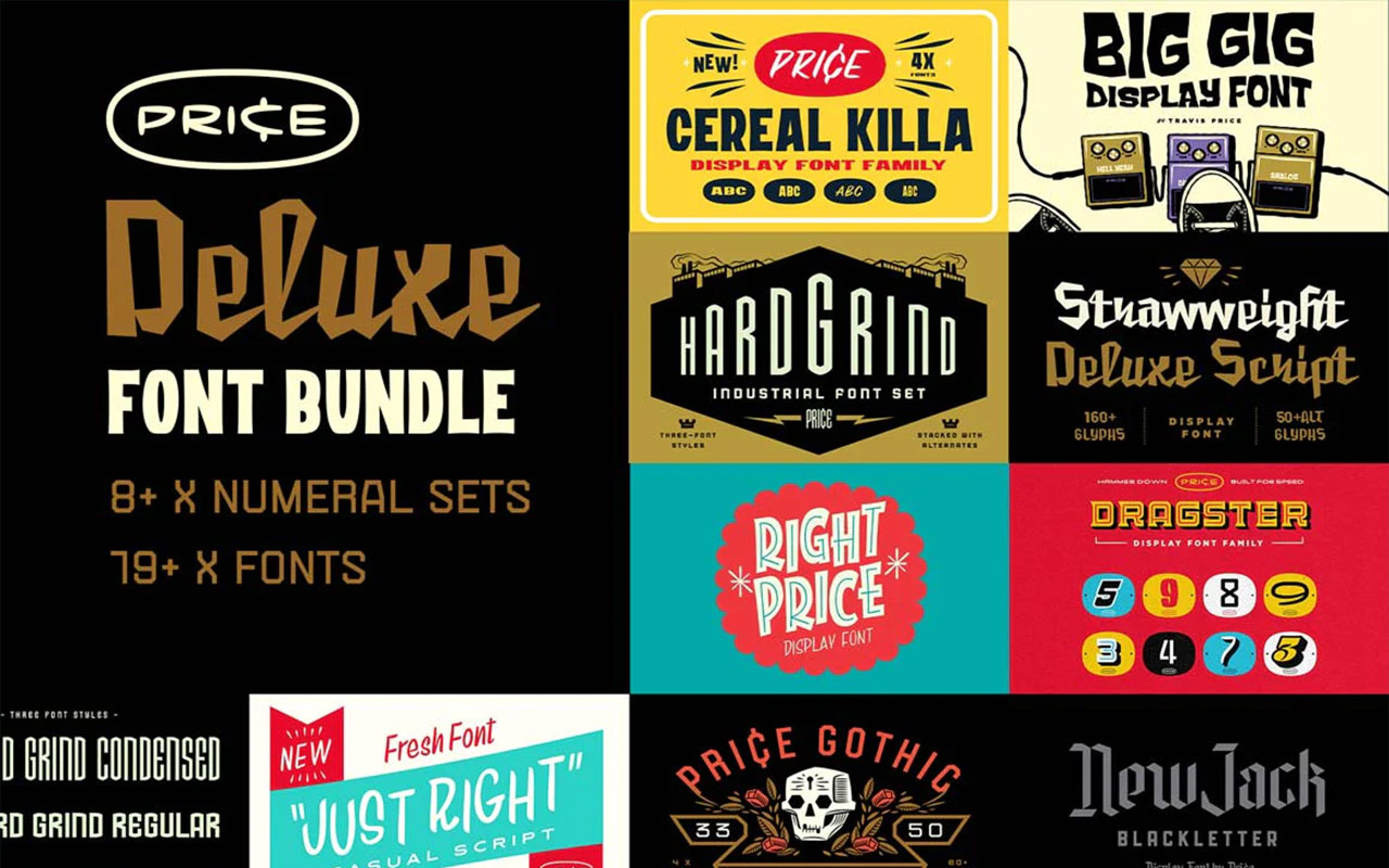 Authentic retro and analog-inspired brushes and textures.