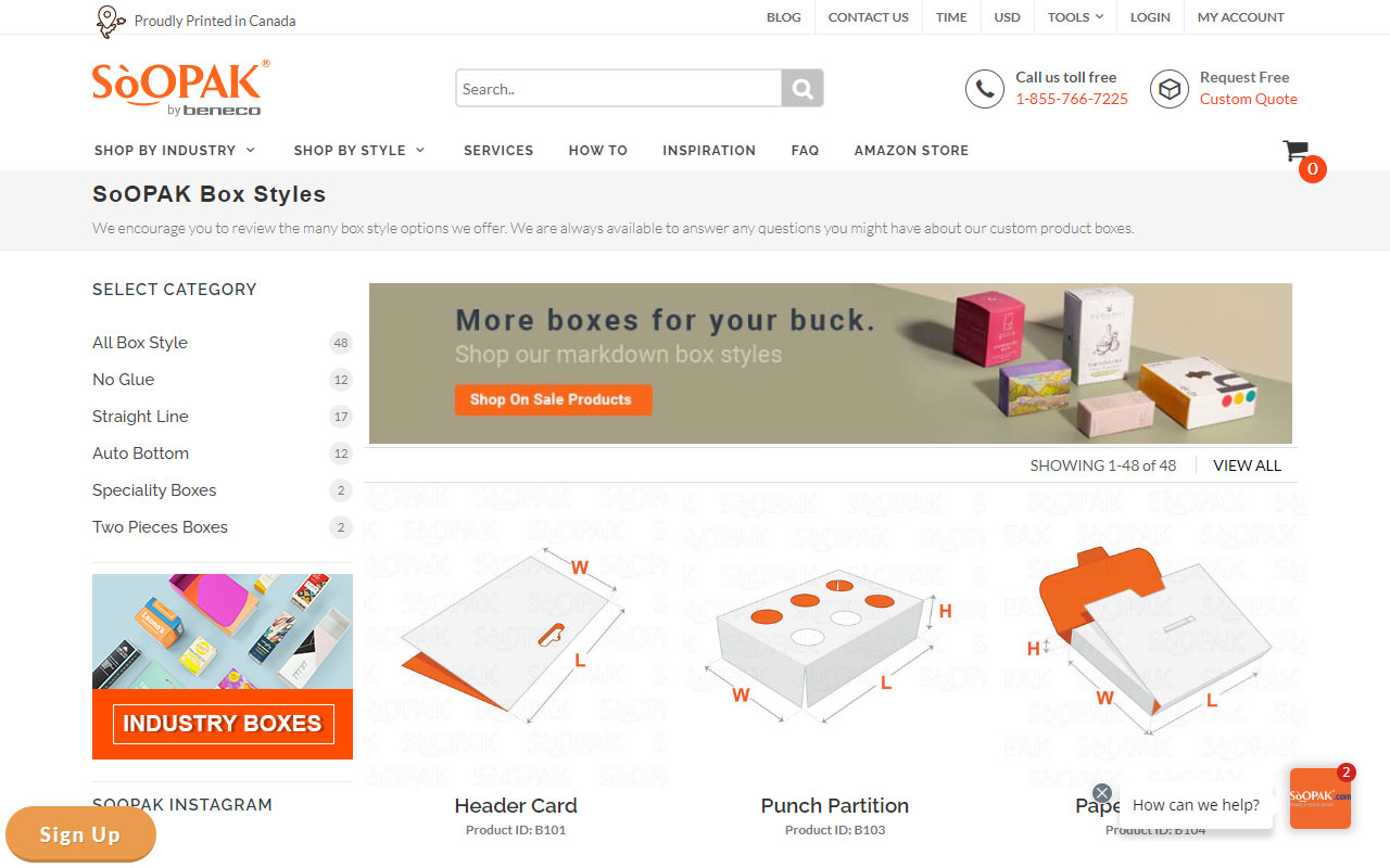 Discover tailored custom printed boxes and packaging solutions with rapid turnaround, perfect for both small and large print orders.