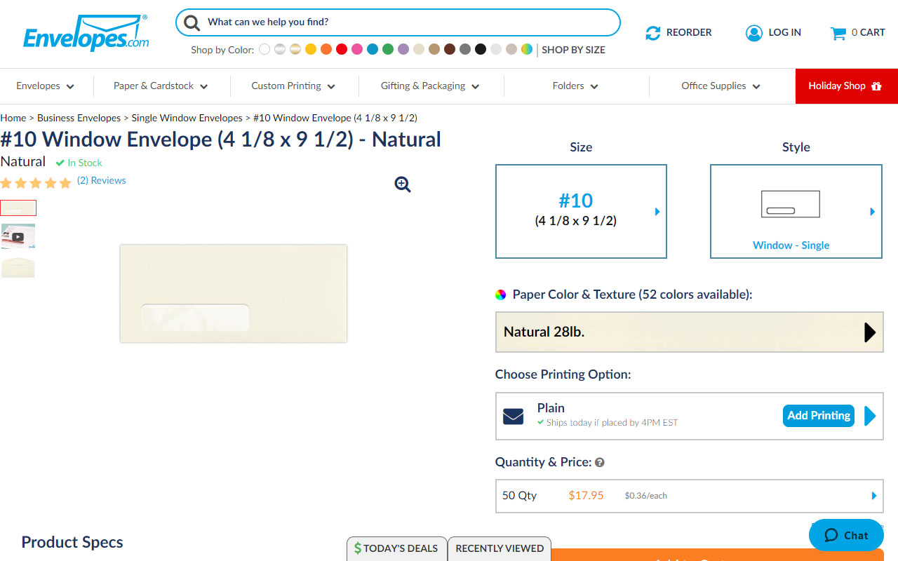 The ultimate destination for finding every type of envelope you could ever need.