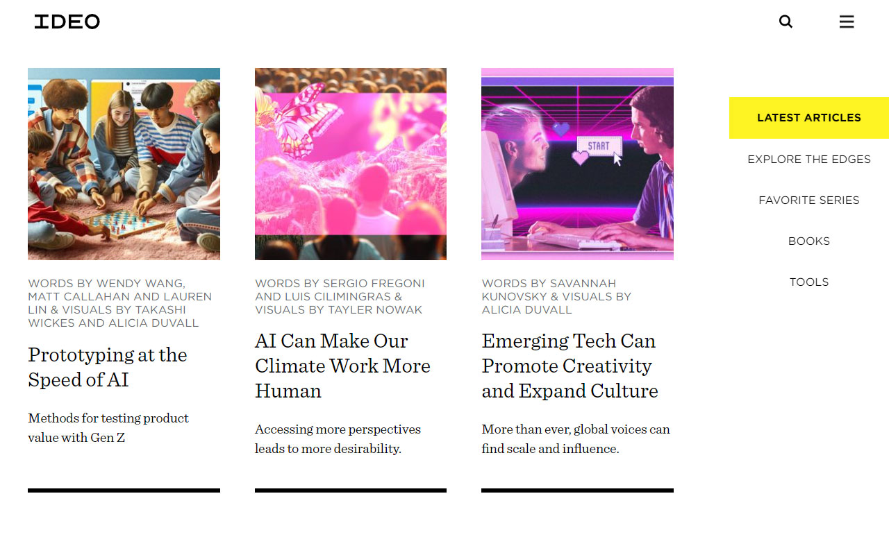 Dive into a rich exploration of design thinking and innovation in addressing complex, real-world challenges.