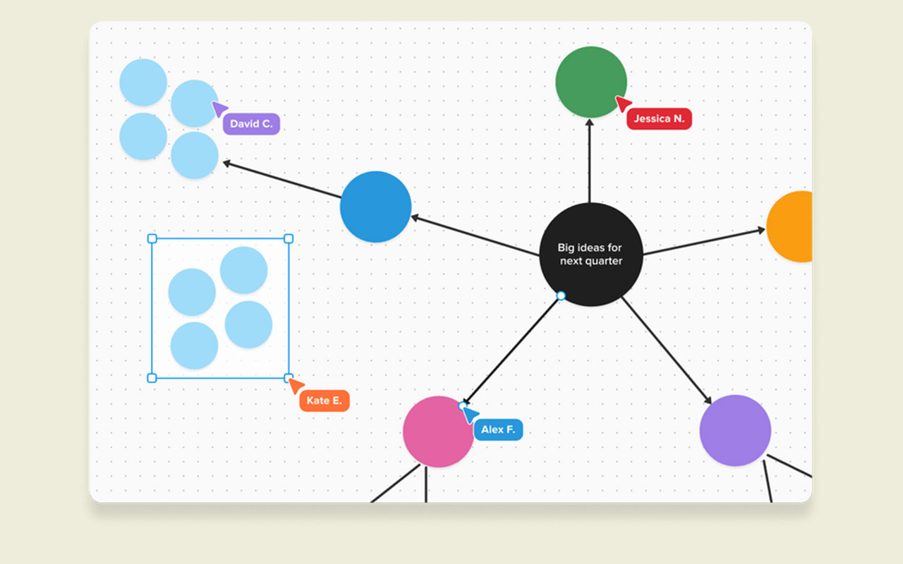 An online collaboration platform that enables users to create, share, and collaborate on ideas in real-time.