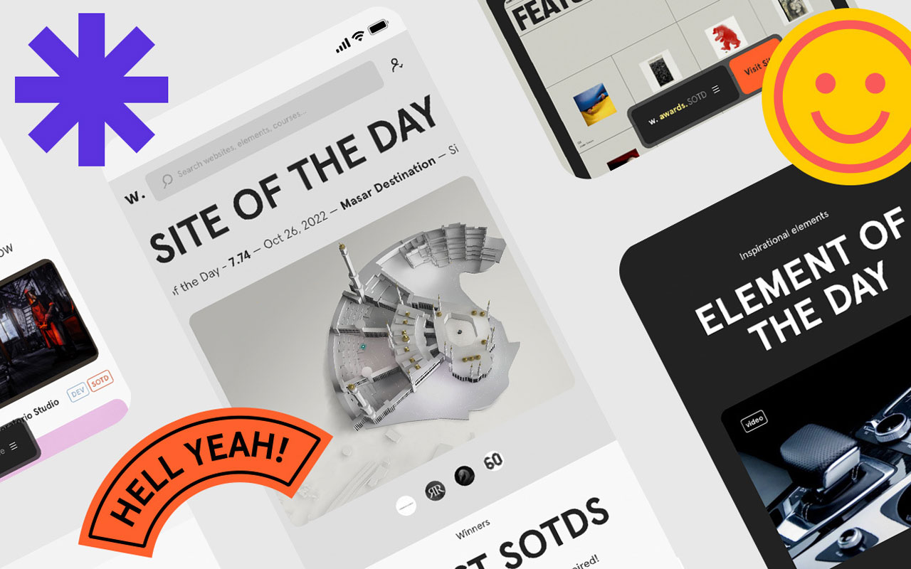 A platform recognizing and promoting web design and development excellence, offering insights into current trends, educational content, and a global award system.