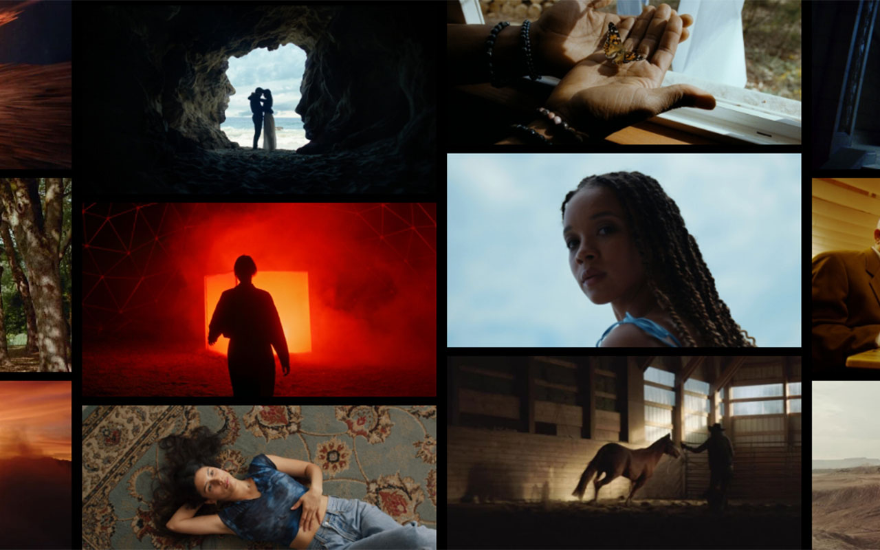 Premium cinematic stock footage library with curated clips from festival filmmakers, rights managed licensing, and white glove sourcing for high end projects.