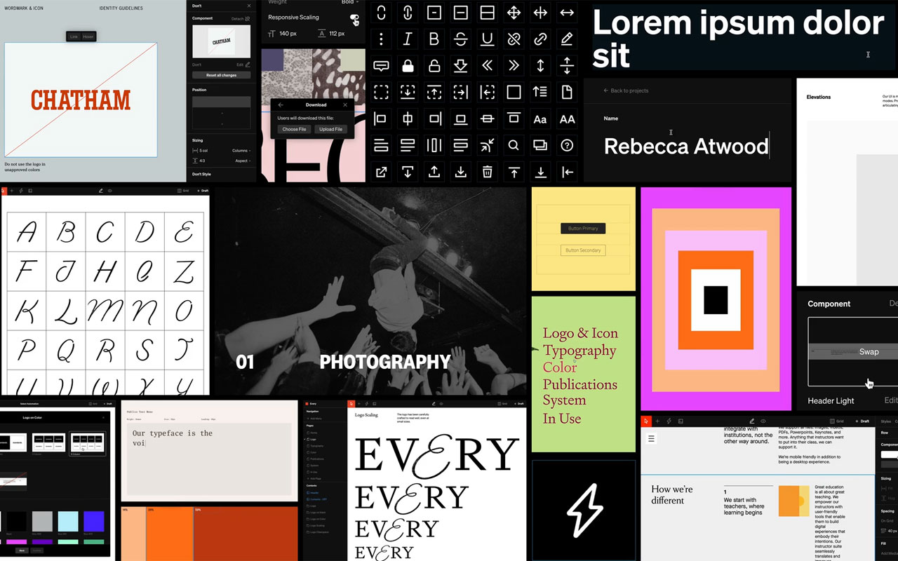 A comprehensive tool for creating and managing online brand guidelines.
