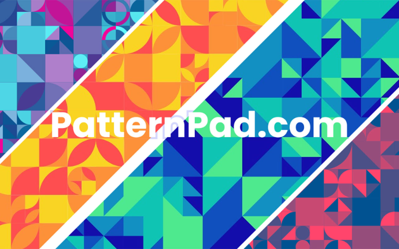 A design tool offering unlimited unique pattern designs for branding, presentations, and social media, with SVG vector format export for universal use.