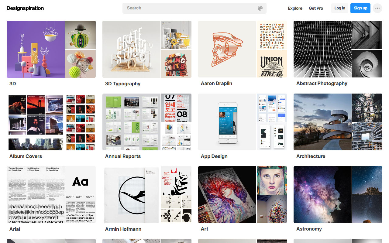 Tailored for creatives, this platform offers a clutter-free environment to explore and save creative projects.