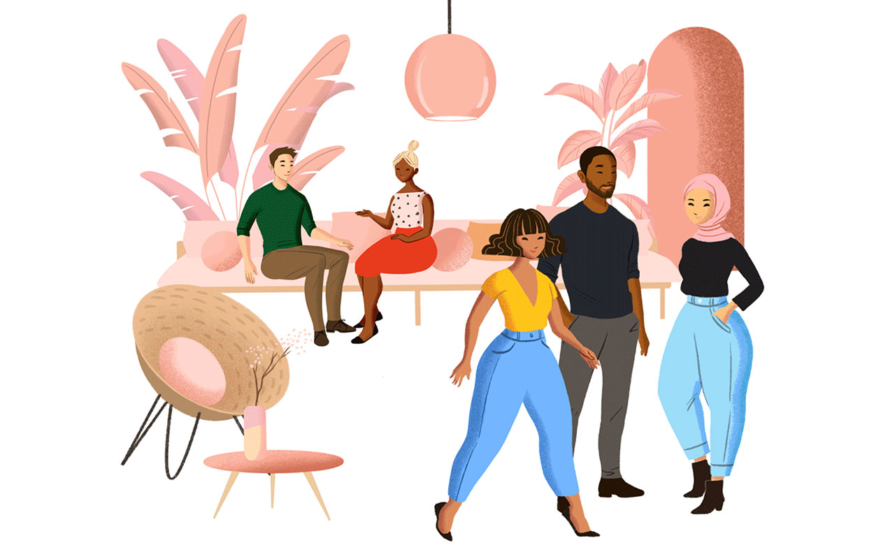 Mix and match various characters and scenes with these free or pay-what-you-like illustrations, perfect for personal projects.