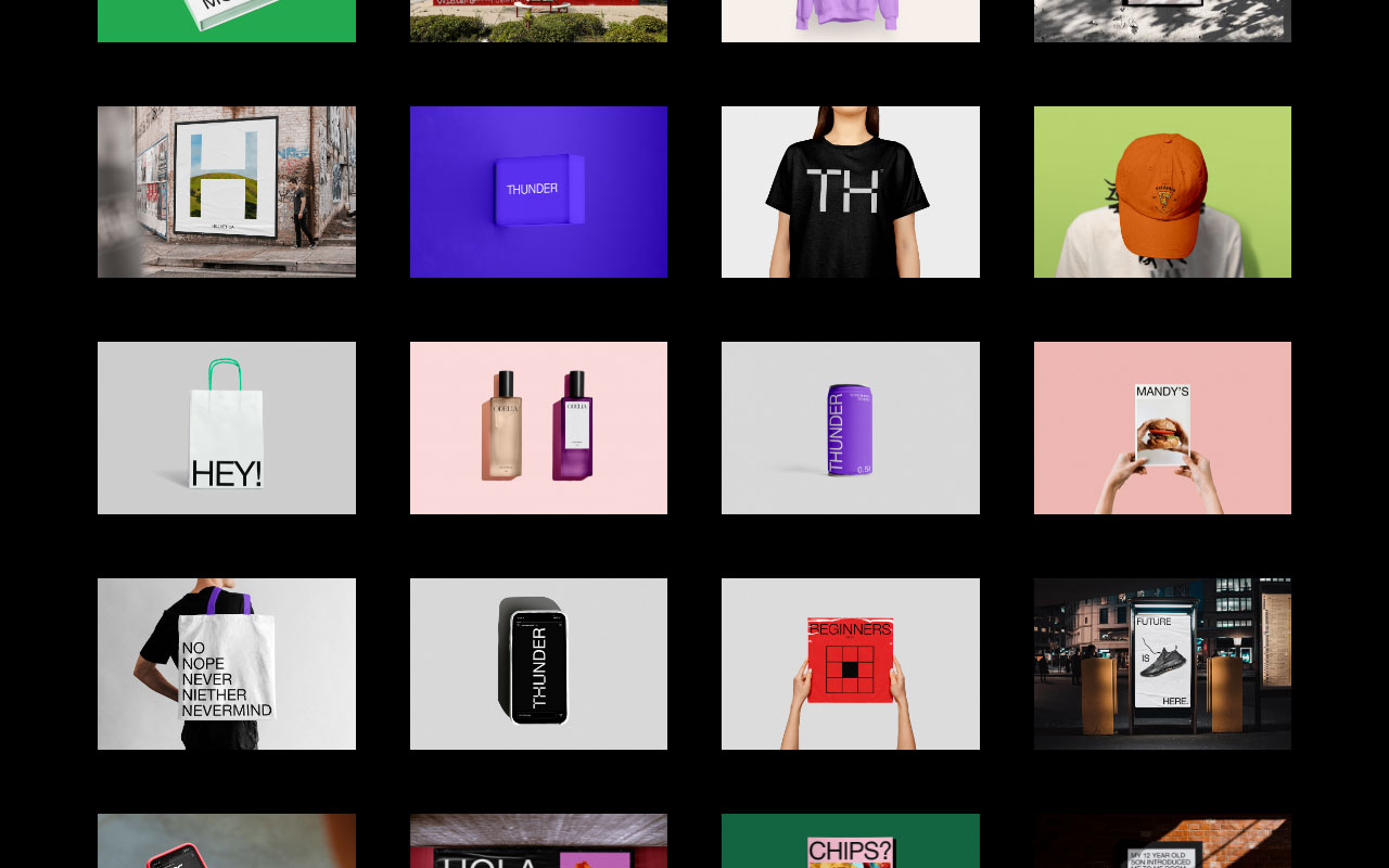 Unique, realistic mock-up templates with a modern touch.