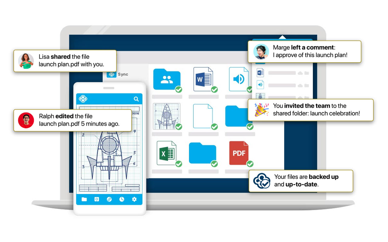 Secure cloud storage and file sharing solution offering enhanced data privacy and an alternative to mainstream options.