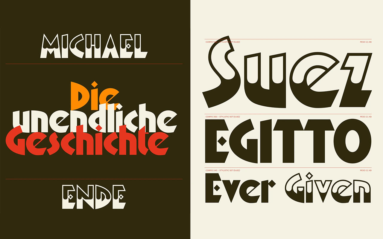 Italian type foundry making sharp, well-built fonts with serious attention to detail.