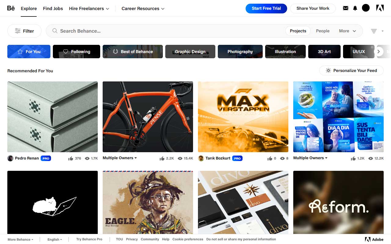 A global platform to showcase your work, discover creative inspiration, and connect with talented designers.