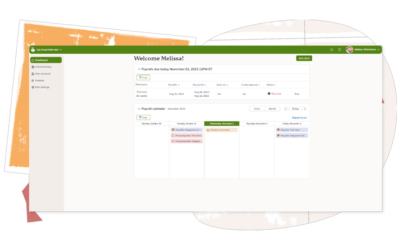 Cloud payroll platform for small businesses that handles payroll runs, direct deposit, automated tax remittance, year end filings and secure employee pay stub access.
