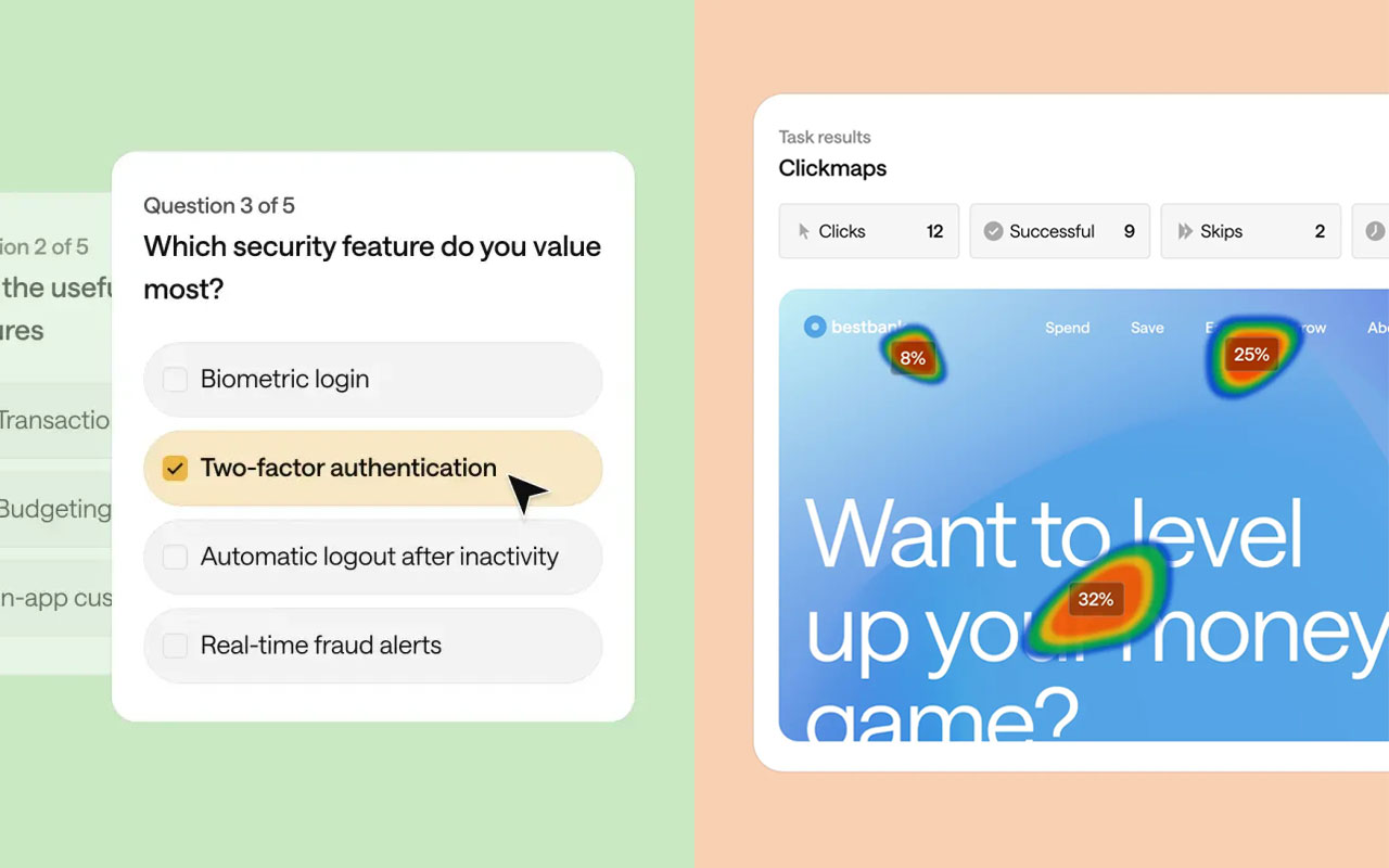 All-in-one user research toolkit for card sorting, tree testing, prototype testing and participant recruitment that gets you actionable insights fast.