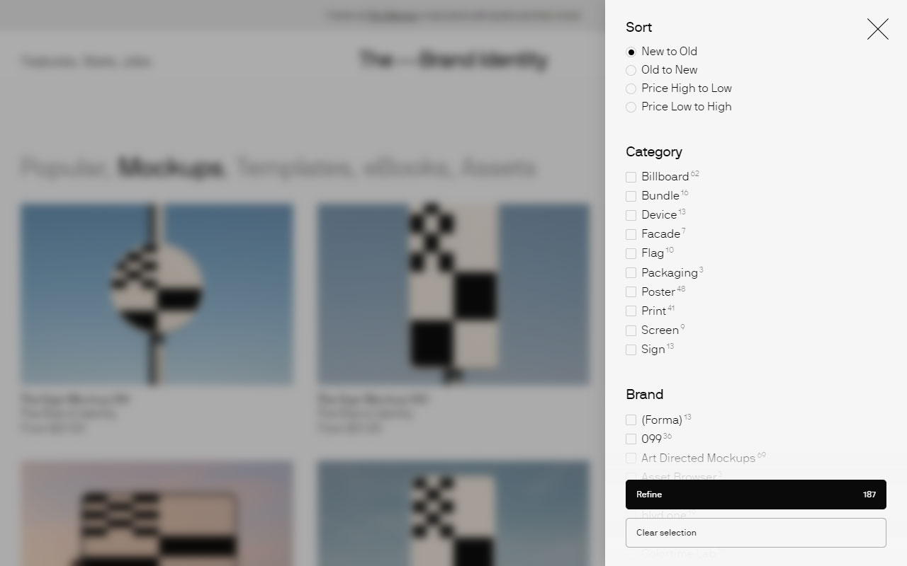 Quality, design-first mockups with clean photography, unique angles, and studio lighting.