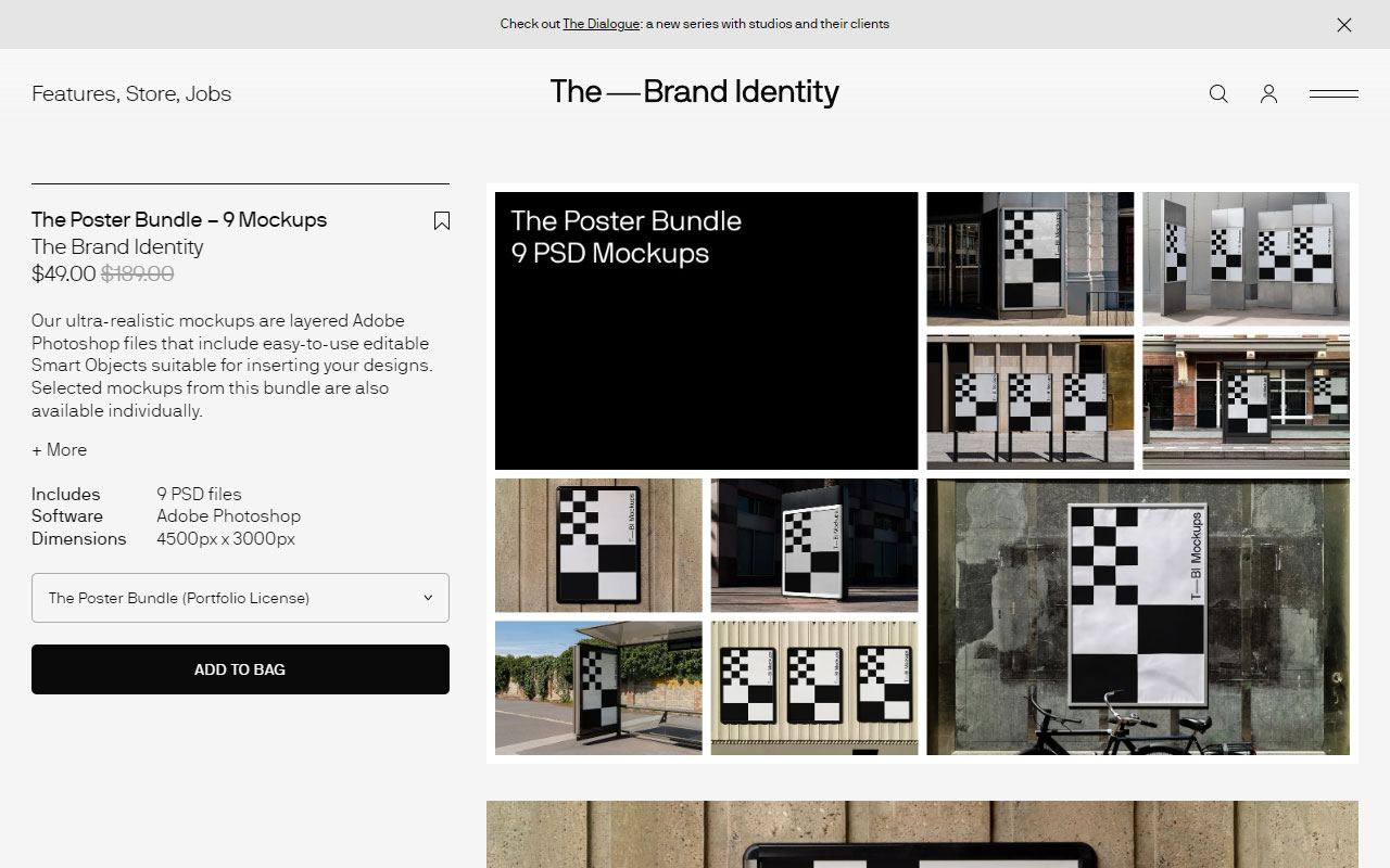 Quality, design-first mockups with clean photography, unique angles, and studio lighting.