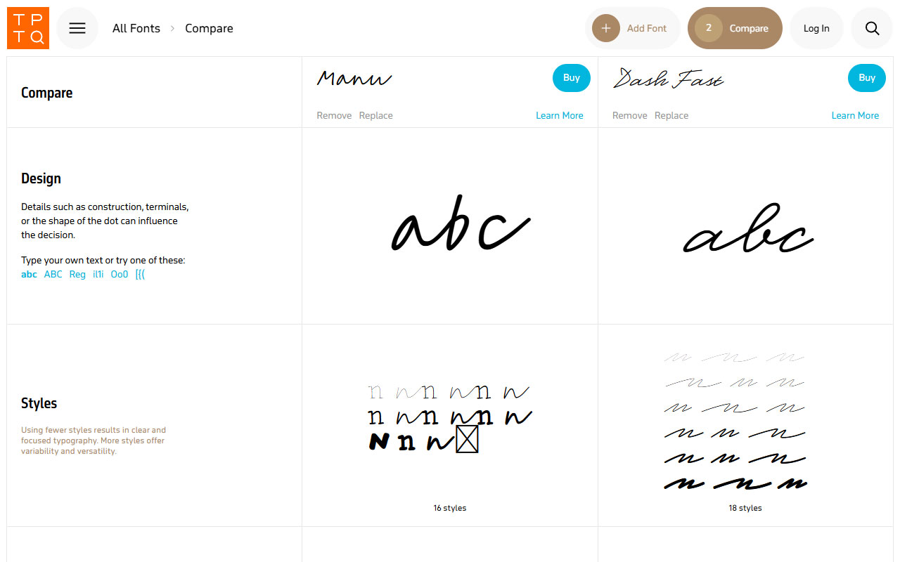 Original multilingual fonts with strong OpenType and variable support, plus a technical blog and a Fonts In Use archive documenting real world typographic projects.
