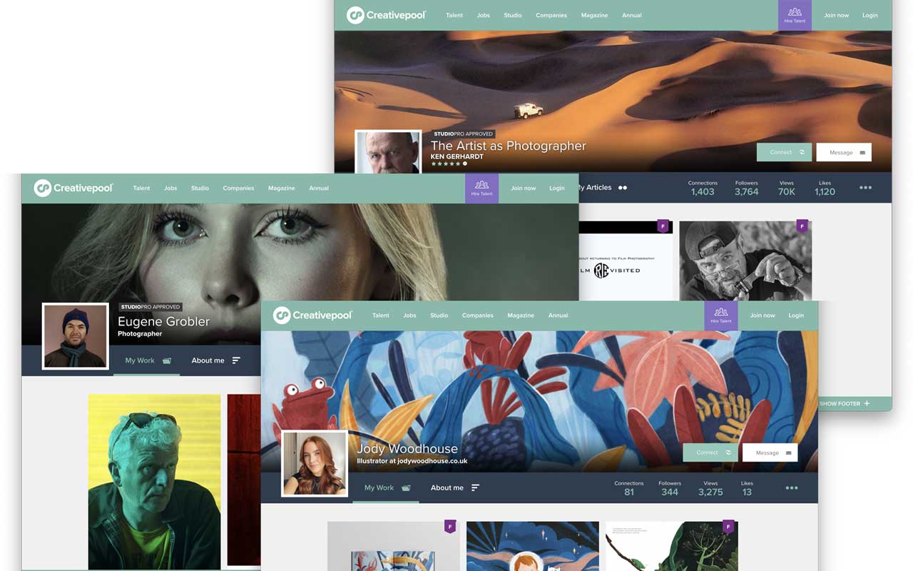 Global creative network connecting agencies, brands and creatives via portfolios, job listings, curated briefs, and industry features for discovery and hiring.